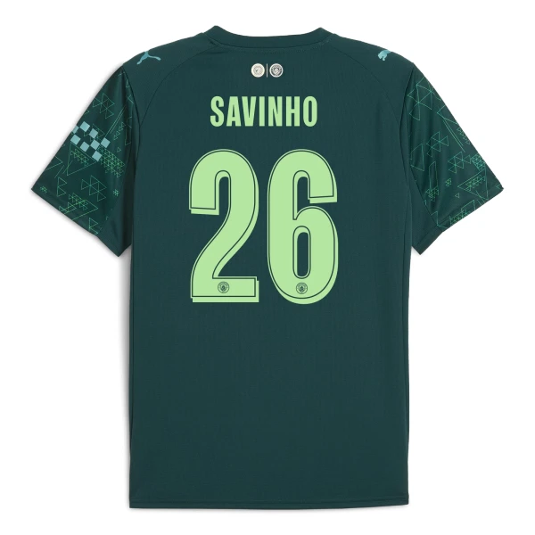 Manchester City Savinho 26 Fjerdedrakt Herre 2025-26 EA Sport Manchester City Savinho 26 Fjerdedrakt Herre 2025-26 EA Sport