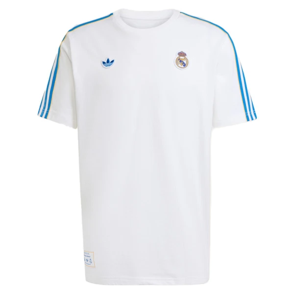 Real Madrid Terrace Icons Drakt Herre 2025-26 Hvit Real Madrid Terrace Icons Drakt Herre 2025-26 Hvit