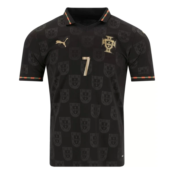 Portugal Black Panther Ronaldo 7 Drakt Herre 2025-26 Spesiell