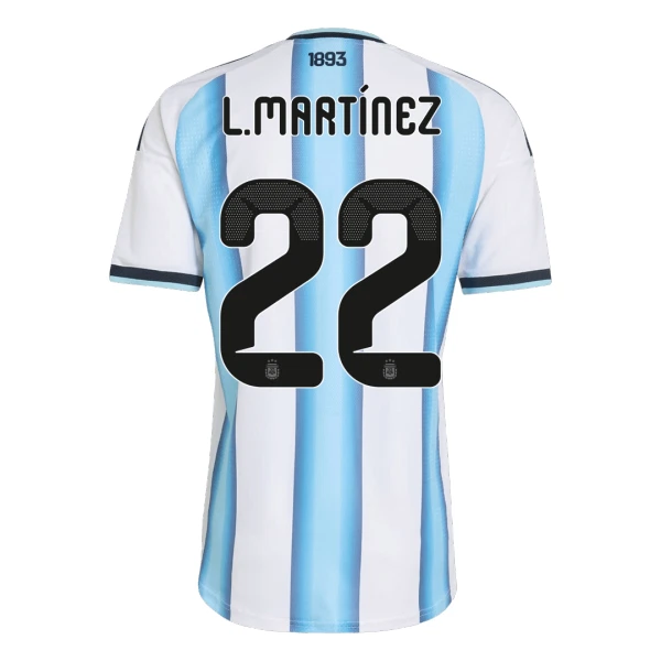 Argentina Lautaro Martinez 22 Hjemmedrakt Barn VM 2026 - med Bukse