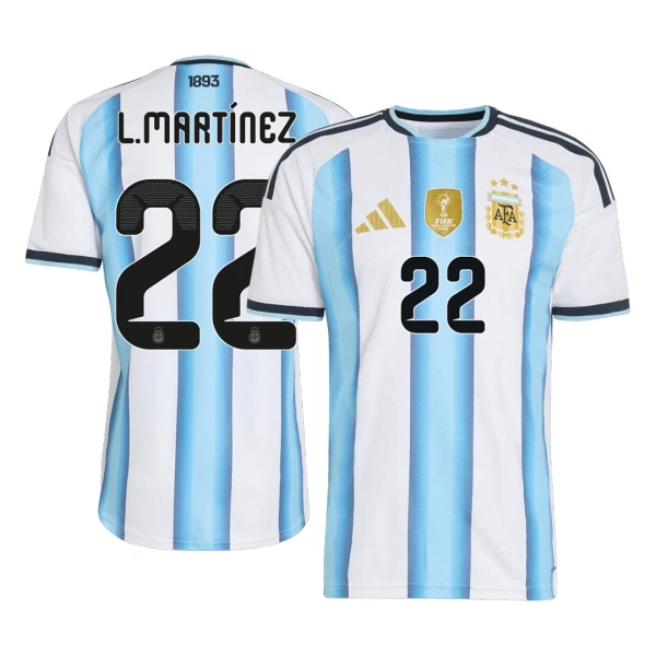Argentina Lautaro Martinez 22 Hjemmedrakt Herre VM 2026