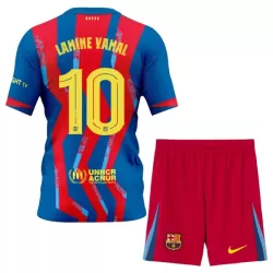 FC Barcelona Lamine Yamal 10 Fjerdedrakt Barn 2025-26 - med Bukse