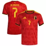Belgia De Bruyne 7 Hjemmedrakt Herre VM 2026