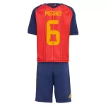 Spania Merino 6 Hjemmedrakt Barn VM 2026 - med Bukse