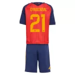 Spania OYARZABAL 21 Hjemmedrakt Barn VM 2026 - med Bukse