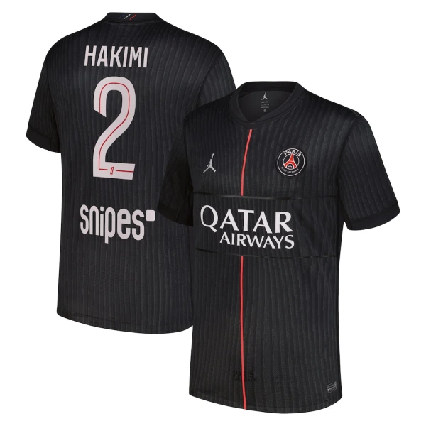 Paris Saint-Germain Hakimi 2 Fjerdedrakt Herre 2025-26 Jordan