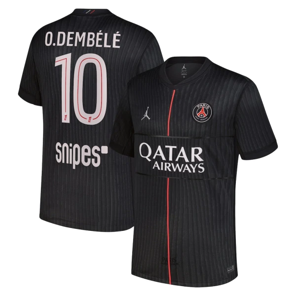 Paris Saint-Germain O. Dembele 10 Fjerdedrakt Herre 2025-26 Jordan