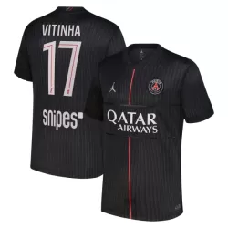 Paris Saint-Germain Vitinha 17 Fjerdedrakt Herre 2025-26 Jordan