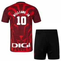 Athletic Bilbao Williams JR 10 Fjerdedrakt Barn 2025-26 - med Bukse Athletic Bilbao Williams JR 10 Fjerdedrakt Barn 2025-26 - med Bukse