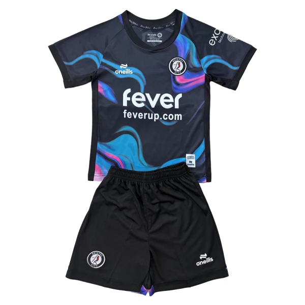 Bristol City Tredjedrakt Barn 2025-26 - med Bukse