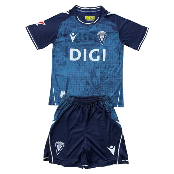 Cádiz CF Tredjedrakt Barn 2025-26 - med Bukse