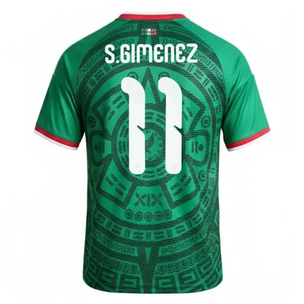 Mexico S.Gimenez 11 Hjemmedrakt Herre VM 2026