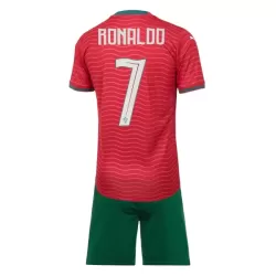 Portugal Ronaldo 7 Hjemmedrakt Barn VM 2026 - med Bukse