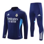 Real Madrid Kvart-Zip Trenings Collegegenser Herre 2025-26 Navy