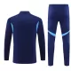 Real Madrid Kvart-Zip Trenings Collegegenser Herre 2025-26 Navy