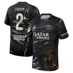 Paris Saint-Germain Hakimi 2 Night Drakt Herre 2025-26