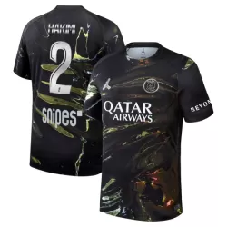 Paris Saint-Germain Hakimi 2 Night Drakt Herre 2025-26
