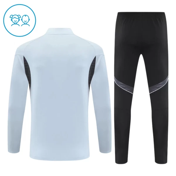 Japan Kvart-Zip Trenings Collegegenser Barn 2026 Hvit