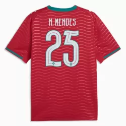 Portugal Nuno Mendes 25 Hjemmedrakt Herre VM 2026