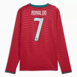 Portugal Ronaldo 7 Hjemmedrakt Herre VM 2026 Langermet