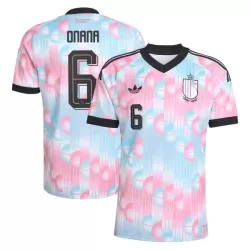 Belgia Onana 6 Bortedrakt Herre VM 2026