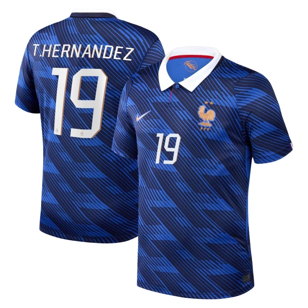 Frankrike Theo Hernandez 19 Hjemmedrakt Herre VM 2026 Frankrike Theo Hernandez 19 Hjemmedrakt Herre VM 2026