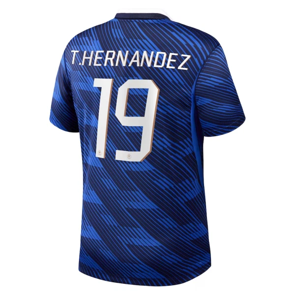 Frankrike Theo Hernandez 19 Hjemmedrakt Herre VM 2026
