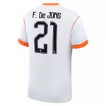 Nederland Frenkie de Jong 21 Bortedrakt Herre VM 2026