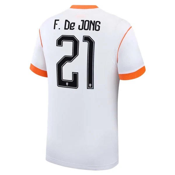 Nederland Frenkie de Jong 21 Bortedrakt Herre VM 2026