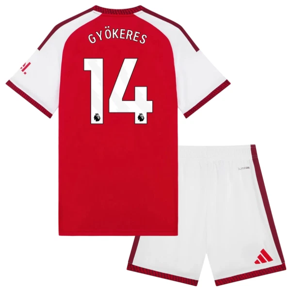 Arsenal Gyokeres 14 Hjemmedrakt Barn 2026-27 - med Bukse Arsenal Gyokeres 14 Hjemmedrakt Barn 2026-27 - med Bukse