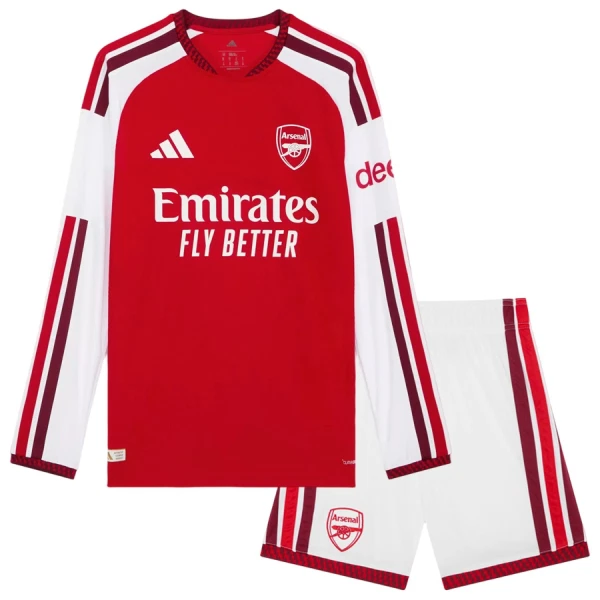 Arsenal Hjemmedrakt Barn 2026-27 Langermet - med Bukse Arsenal Hjemmedrakt Barn 2026-27 Langermet - med Bukse