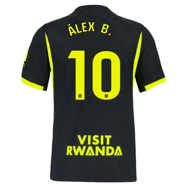 Atlético Madrid Alex B. 10 Bortedrakt Herre 2026-27 Atlético Madrid Alex B. 10 Bortedrakt Herre 2026-27