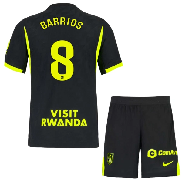 Atlético Madrid Barrios 8 Bortedrakt Barn 2026-27 - med Bukse Atlético Madrid Barrios 8 Bortedrakt Barn 2026-27 - med Bukse