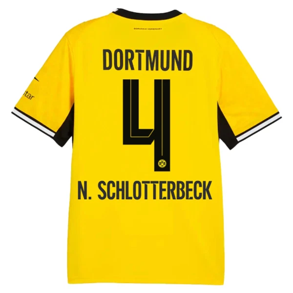 Borussia Dortmund N. Schlotterbeck 4 Hjemmedrakt Herre 2026-27 Borussia Dortmund N. Schlotterbeck 4 Hjemmedrakt Herre 2026-27