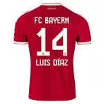 FC Bayern München Luis Díaz 14 Hjemmedrakt Herre 2026-27