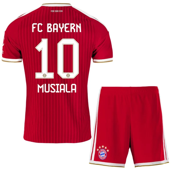 FC Bayern München Musiala 10 Hjemmedrakt Barn 2026-27 - med Bukse FC Bayern München Musiala 10 Hjemmedrakt Barn 2026-27 - med Bukse
