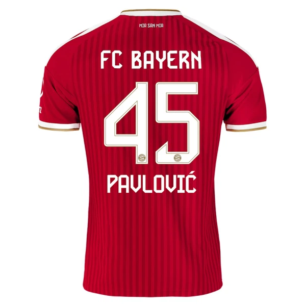 FC Bayern München Pavlovic 45 Hjemmedrakt Herre 2026-27 FC Bayern München Pavlovic 45 Hjemmedrakt Herre 2026-27