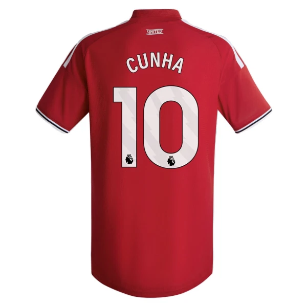Manchester United Cunha 10 Hjemmedrakt Barn 2026-27 - med Bukse