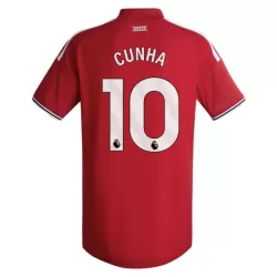 Manchester United Cunha 10 Hjemmedrakt Herre 2026-27