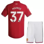 Manchester United Mainoo 37 Hjemmedrakt Barn 2026-27 - med Bukse
