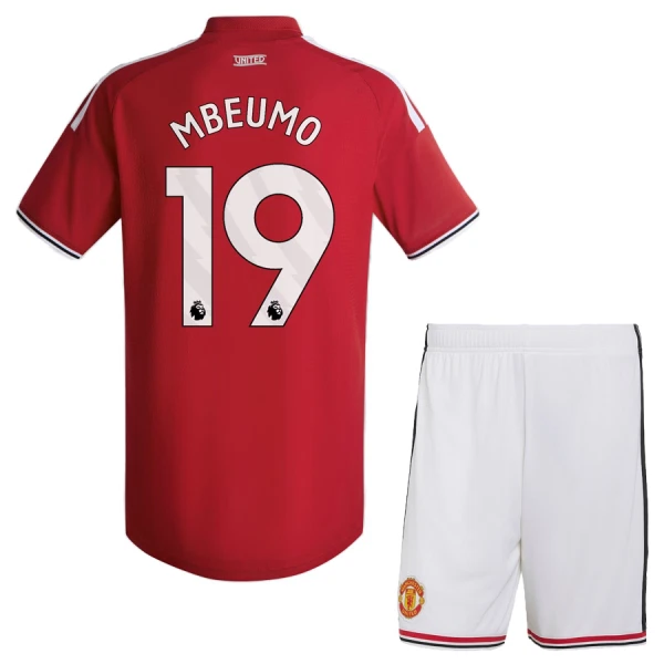Manchester United Mbeumo 19 Hjemmedrakt Barn 2026-27 - med Bukse Manchester United Mbeumo 19 Hjemmedrakt Barn 2026-27 - med Bukse