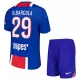 Paris Saint-Germain Bradley Barcola 29 Hjemmedrakt Barn 2026-27 - med Bukse Paris Saint-Germain Bradley Barcola 29 Hjemmedrakt Barn 2026-27 - med Bukse