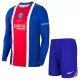 Paris Saint-Germain Hjemmedrakt Barn 2026-27 Langermet - med Bukse Paris Saint-Germain Hjemmedrakt Barn 2026-27 Langermet - med Bukse