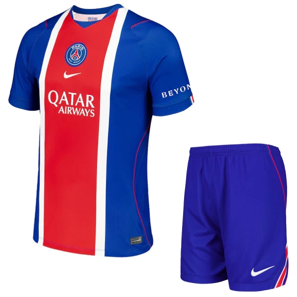 Paris Saint-Germain Hjemmedrakt Barn 2026-27 - med Bukse Paris Saint-Germain Hjemmedrakt Barn 2026-27 - med Bukse