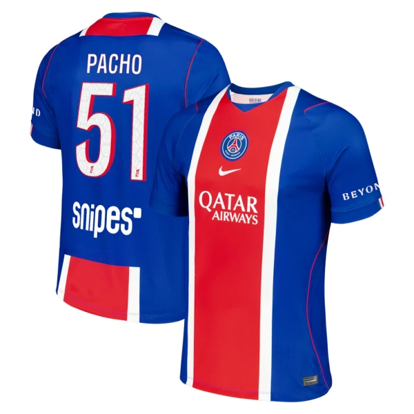 Paris Saint-Germain Pacho 51 Hjemmedrakt Herre 2026-27 Paris Saint-Germain Pacho 51 Hjemmedrakt Herre 2026-27