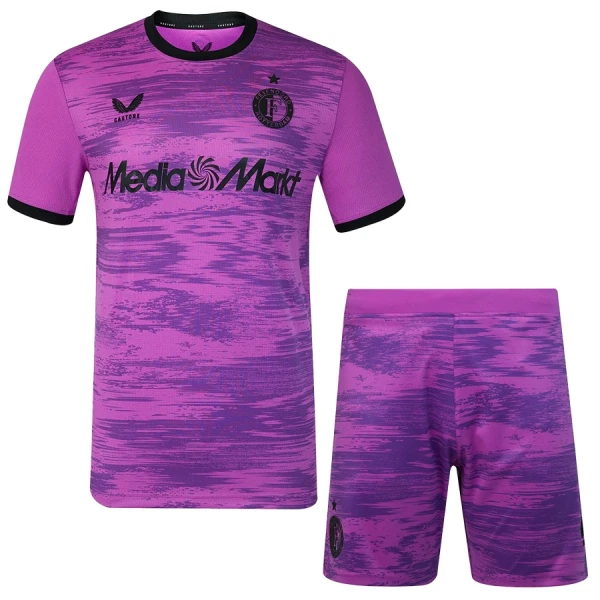 Feyenoord Rotterdam Keeper Drakt Barn 2026-27 Lilla