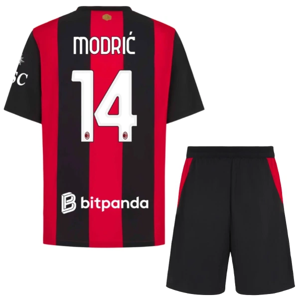 AC Milan Modrić 14 Hjemmedrakt Barn 2026-27 - med Bukse