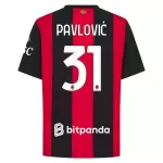 AC Milan Pavlovic 31 Hjemmedrakt Herre 2026-27