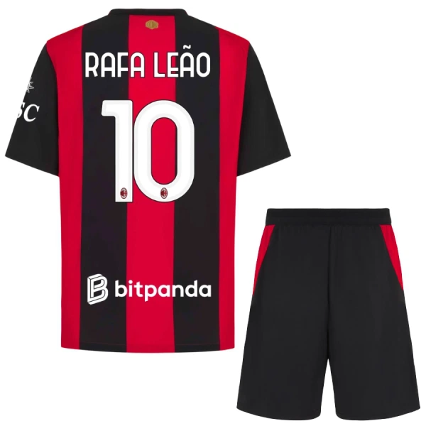 AC Milan Rafael Leao 10 Hjemmedrakt Barn 2026-27 - med Bukse