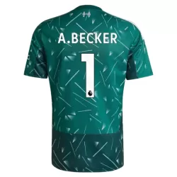 Liverpool A. Becker 1 Keeper Hjemmedrakt Barn 2026-27 Grønn - med Bukse